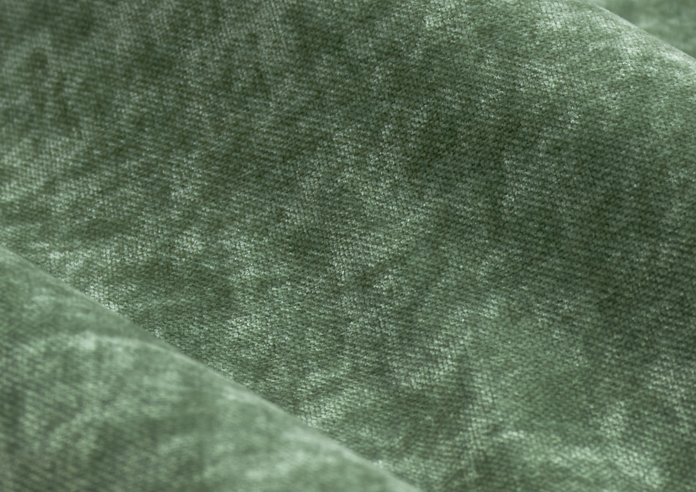 Heavy Chenille Eyelet, Eucalyptus - Ready Made Curtains - Image 4